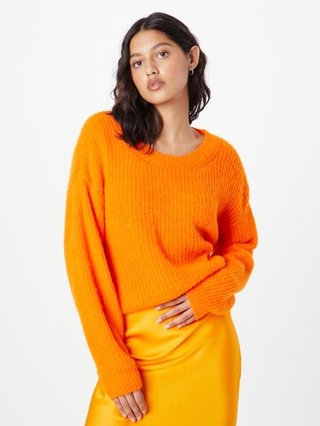 AMERICAN VINTAGE Sweater 'East' in Orange: front