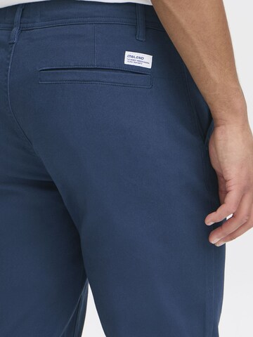 BLEND Regular Chino trousers ' KARVAN ' in Blue