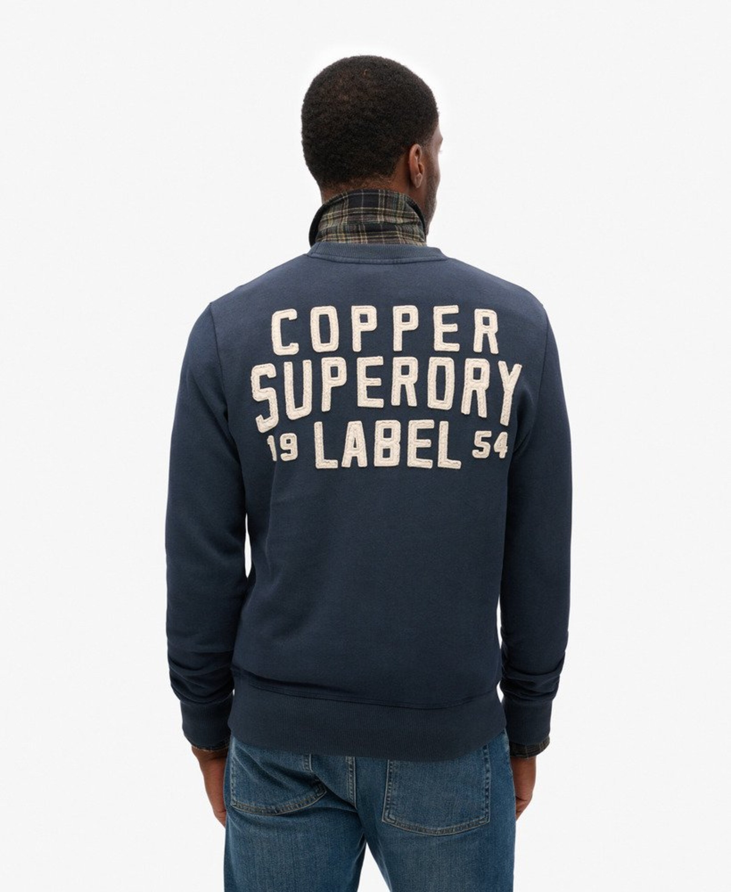 Sweat-shirt Superdry en bleu