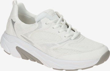 GABOR Lace-Up Shoes in White: front