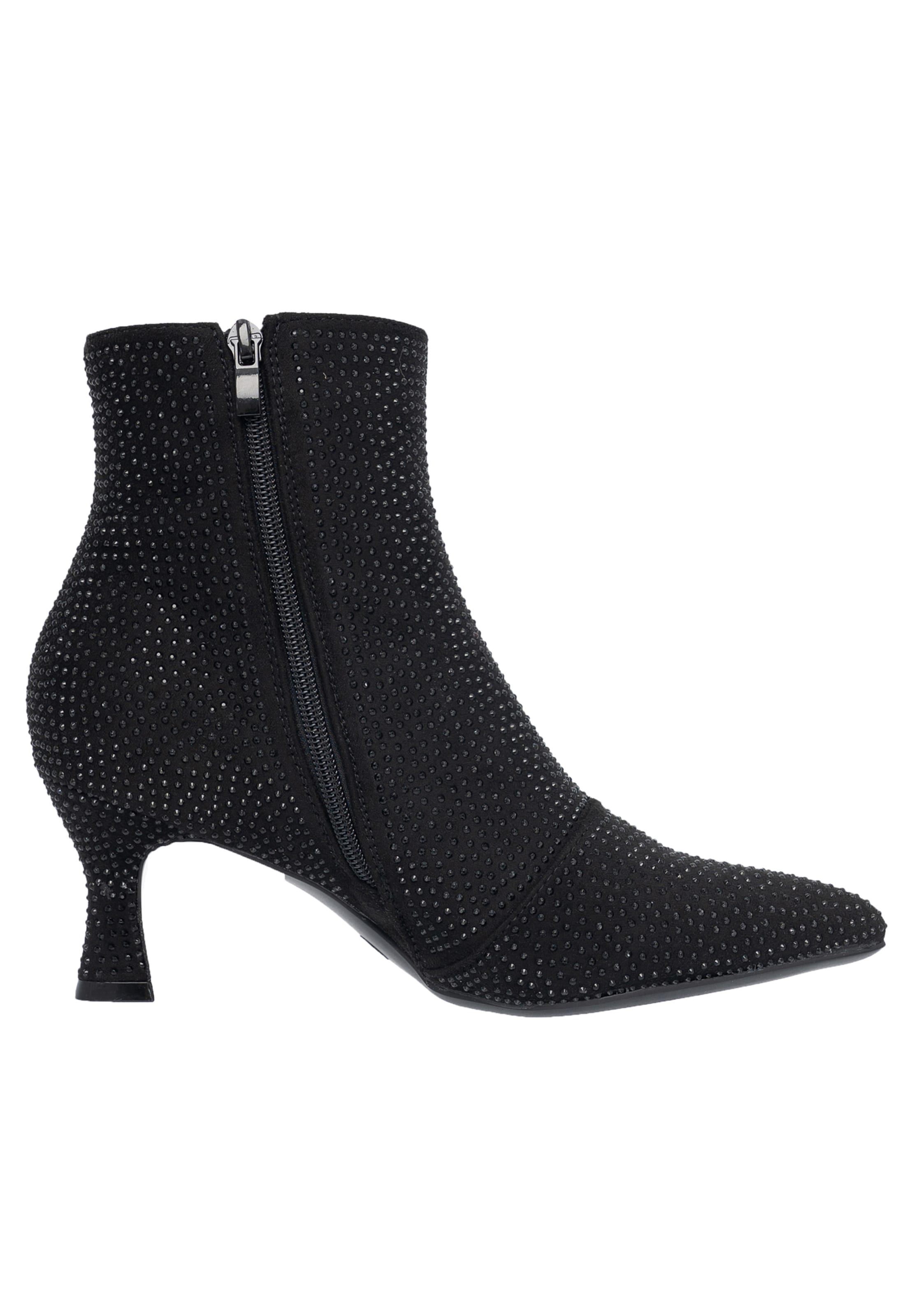 Salinyang Enkellaarsjes in Zwart