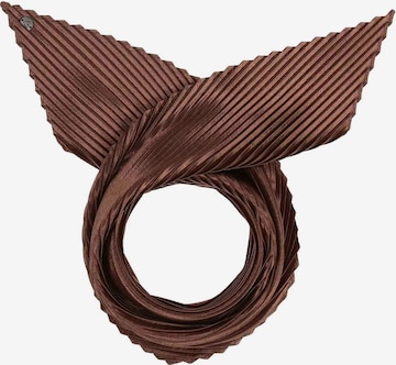 FRAAS Tuch in Braun: Vorderseite