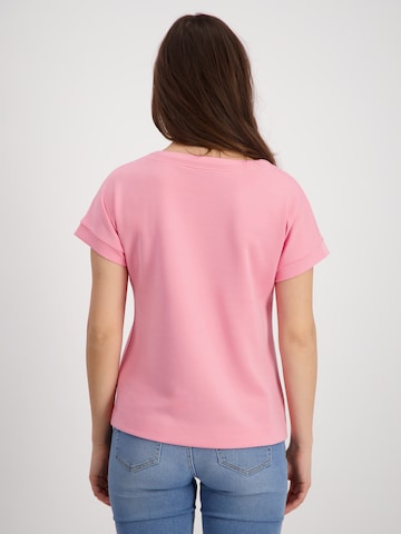 monari T-shirt i rosa