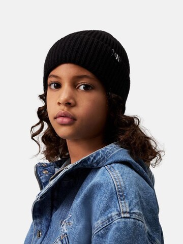 Bonnet Calvin Klein Kids en noir