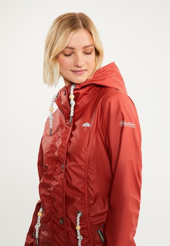 Manteau fonctionnel Schmuddelwedda en rouge