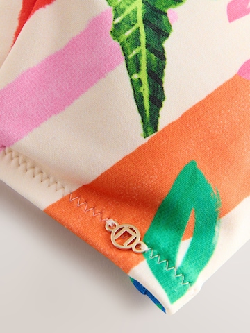 smėlio Next Marškinėliai Bikinio viršutinė dalis