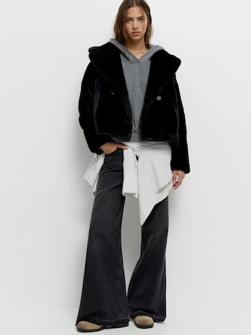 Manteau d’hiver Pull&Bear en noir