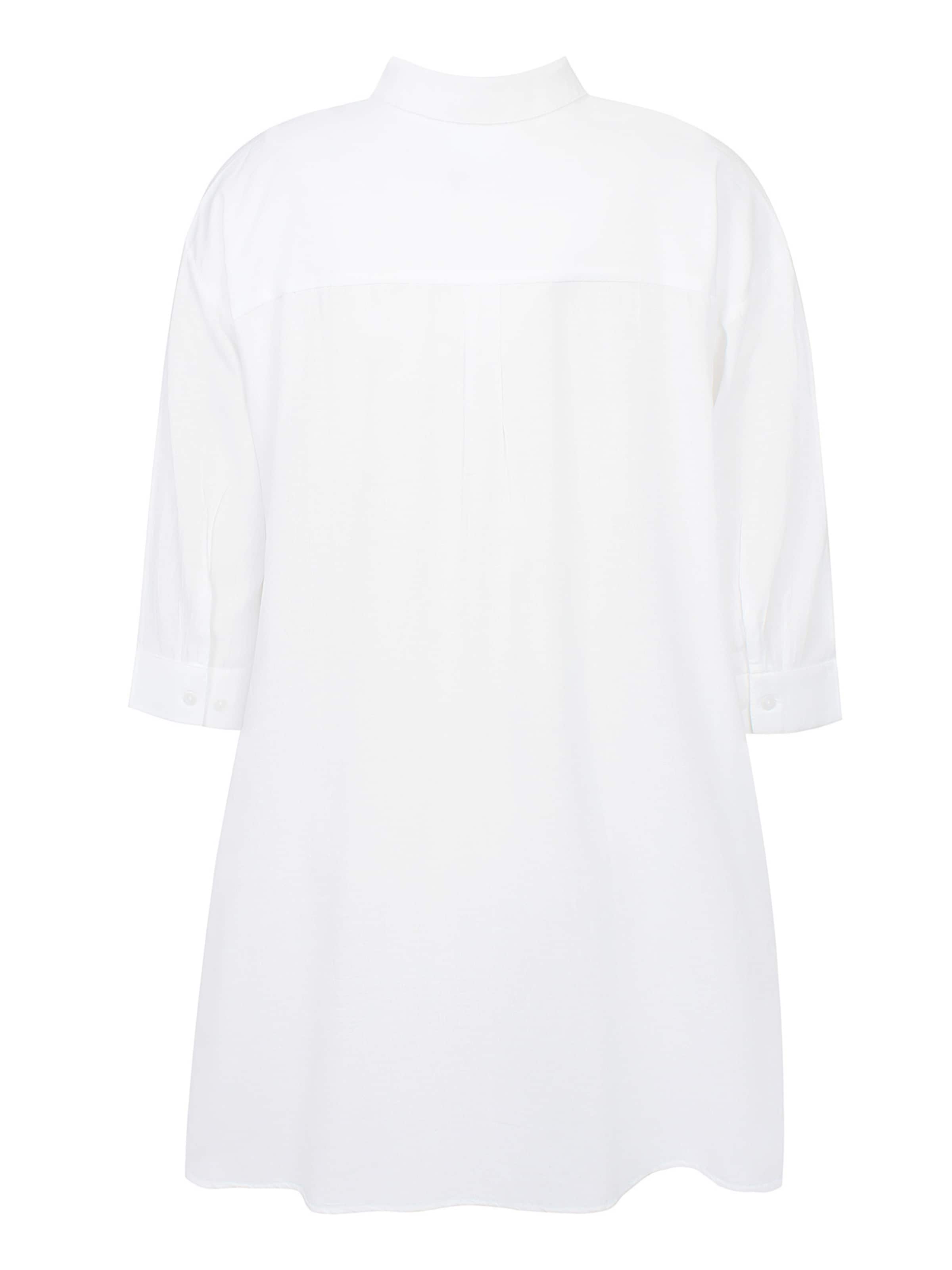 Zhenzi Bluse 'Hyla 795' i hvid