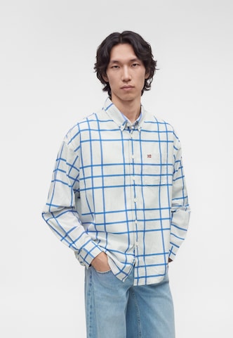 Regular fit Camicia 'EOS' di NAPAPIJRI in bianco: frontale