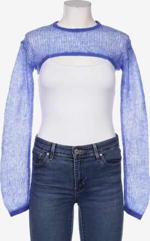 WEEKDAY Sweater & Cardigan in S in Blue: front