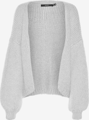 VERO MODA Strickjacke 'MAYBE' in Grau: Vorderseite