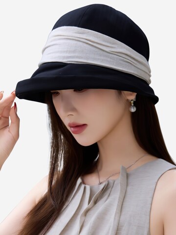 Magicshe Hat 'Leinen Sonnenhut' in Black