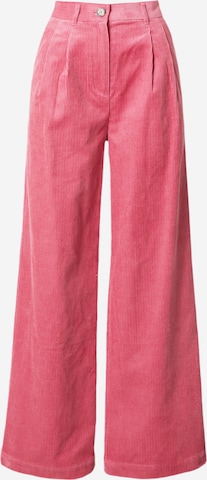 Pantaloni de la NUÉ NOTES pe roz: față