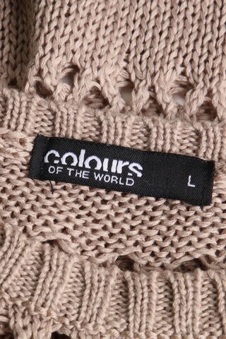 Colours of the World Pullover L in Braun
