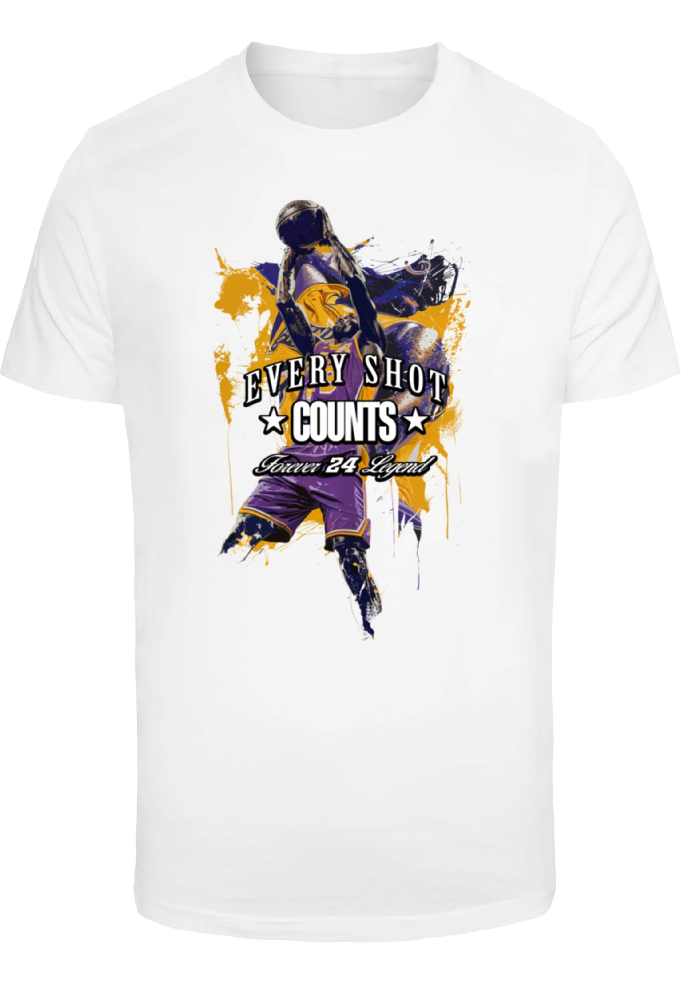 Mister Tee Koszulka 'Forever Legend' w kolorze biały: przód