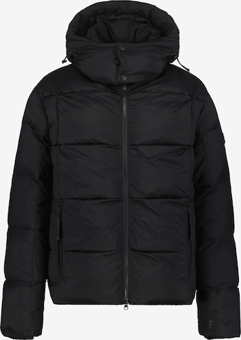 LUHTA Zimní bunda 'Jupper' – černá: přední strana