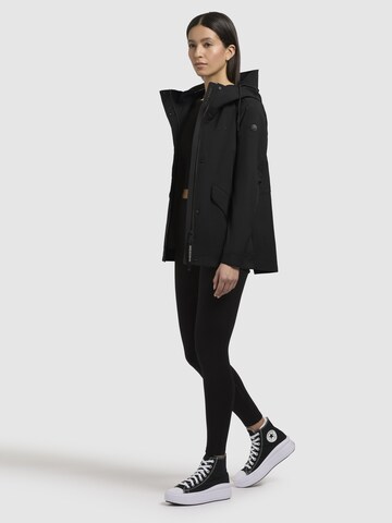Giacca di mezza stagione 'Sang' di khujo in nero