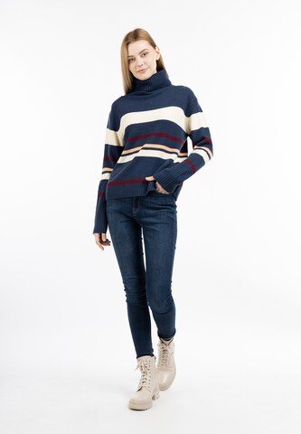 DreiMaster Maritim - Pullover 'Palpito' em azul