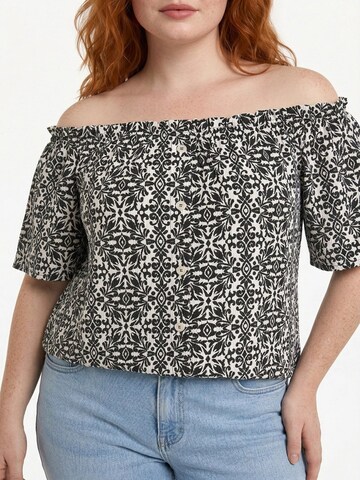 Shape Of You Bluse in Weiß