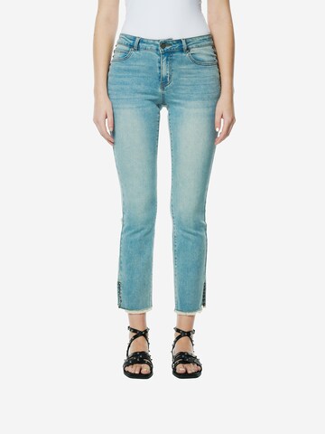 KOROSHI - regular Vaquero en azul: frente