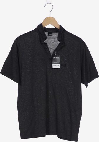 BOSS Black Poloshirt XL in Grau: predná strana