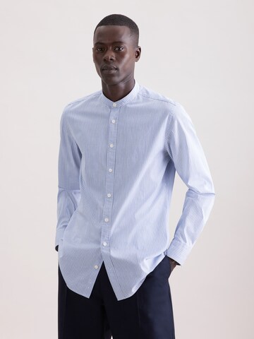 Coupe regular Chemise business SEIDENSTICKER en bleu