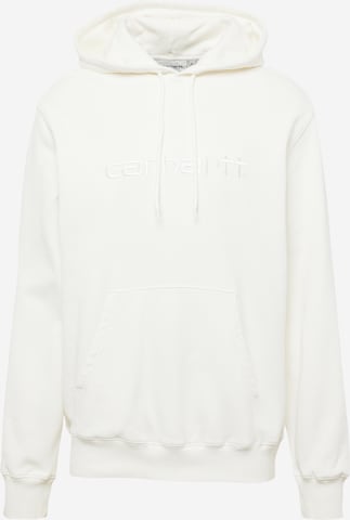 Carhartt WIPSweater majica - bijela boja: prednji dio