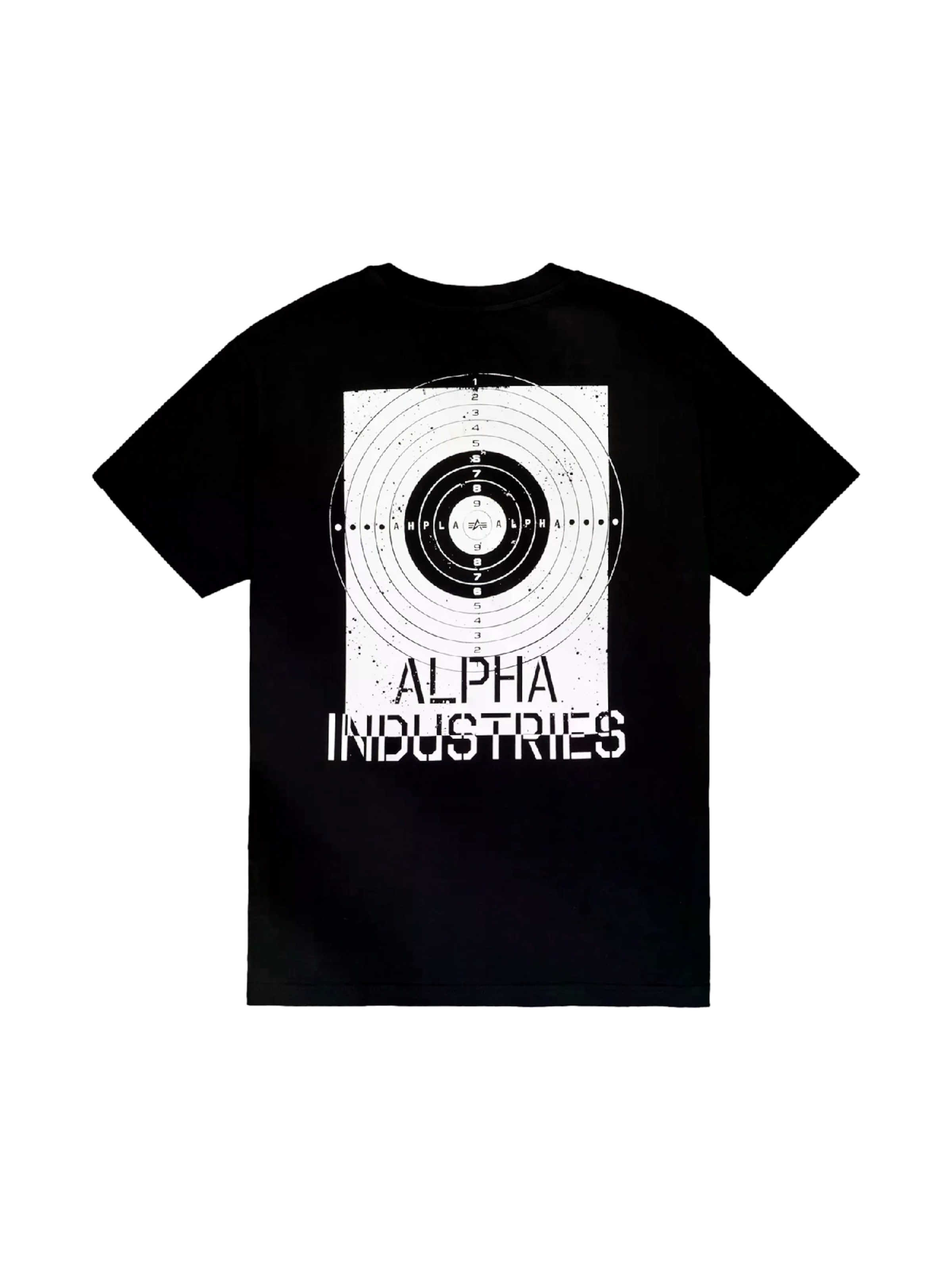 ALPHA INDUSTRIES Shirt in Zwart