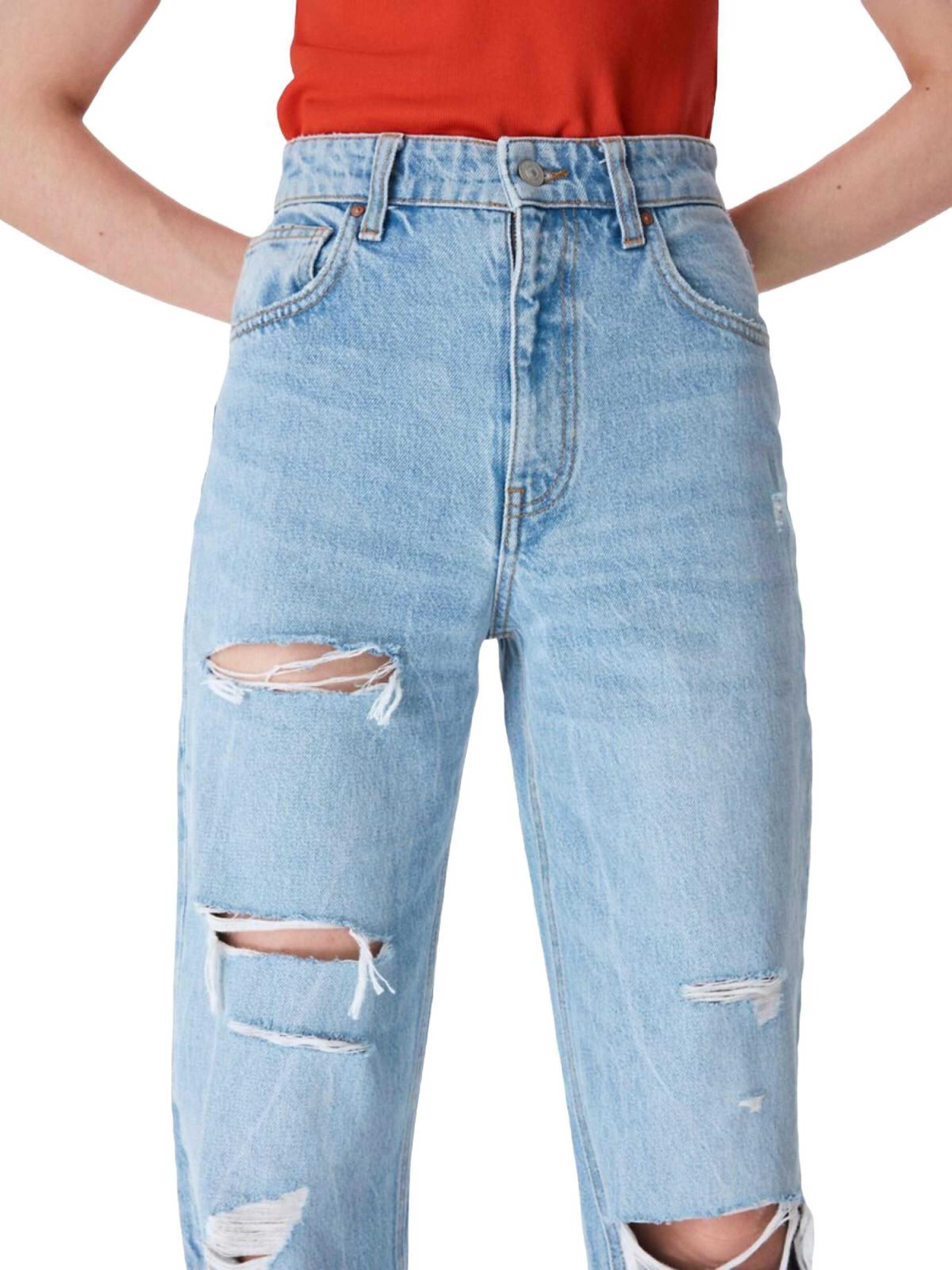 LTB Jeans - Pierna ancha Vaquero 'LTB Jeans Damen Danica High Waist Wide Leg Jeanshose' en azul