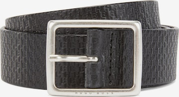 BOSS Orange Belt 'Ralf' in Black: front