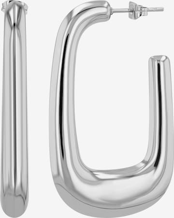 Akzent Earrings 'wasserfest' in Silver: front