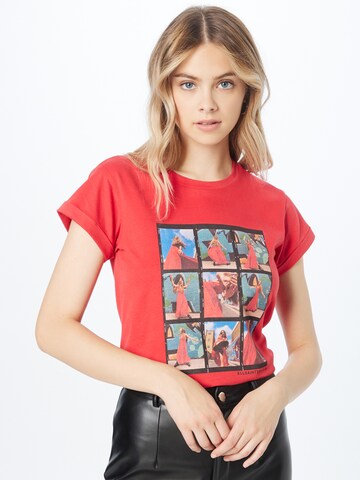 AllSaints Shirts 'Lula Anna' i rød: forside
