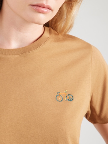Iriedaily T-shirt 'Peacy Ride' i brun