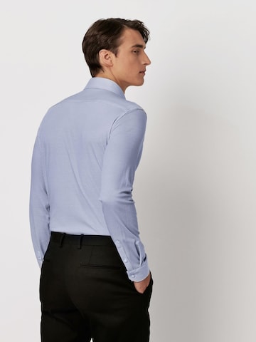 Coupe slim Chemise DESOTO en bleu