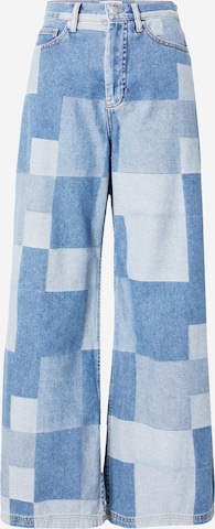 Munthe Wide Leg Jeans i blå: forside