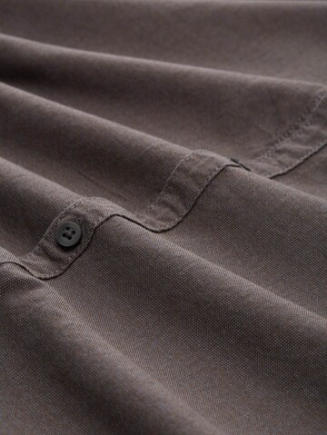 Coupe regular Chemise TOM TAILOR DENIM en marron