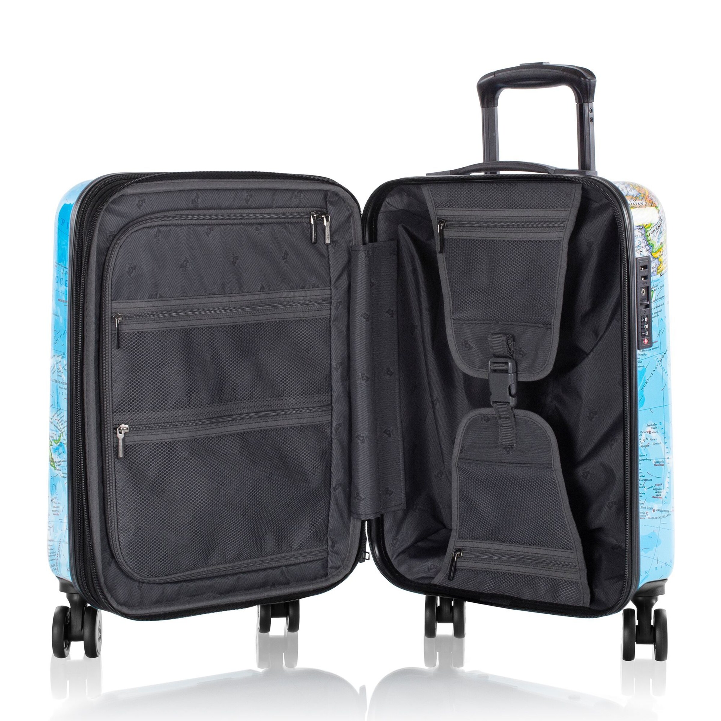 Heys Cart 'Black Camo' in Blue