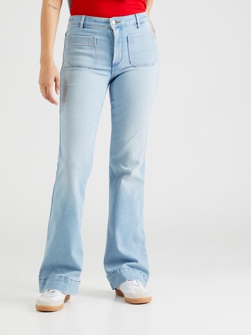 WRANGLER جينز ذات سيقان واسعة جينز بلون أزرق: الأمام