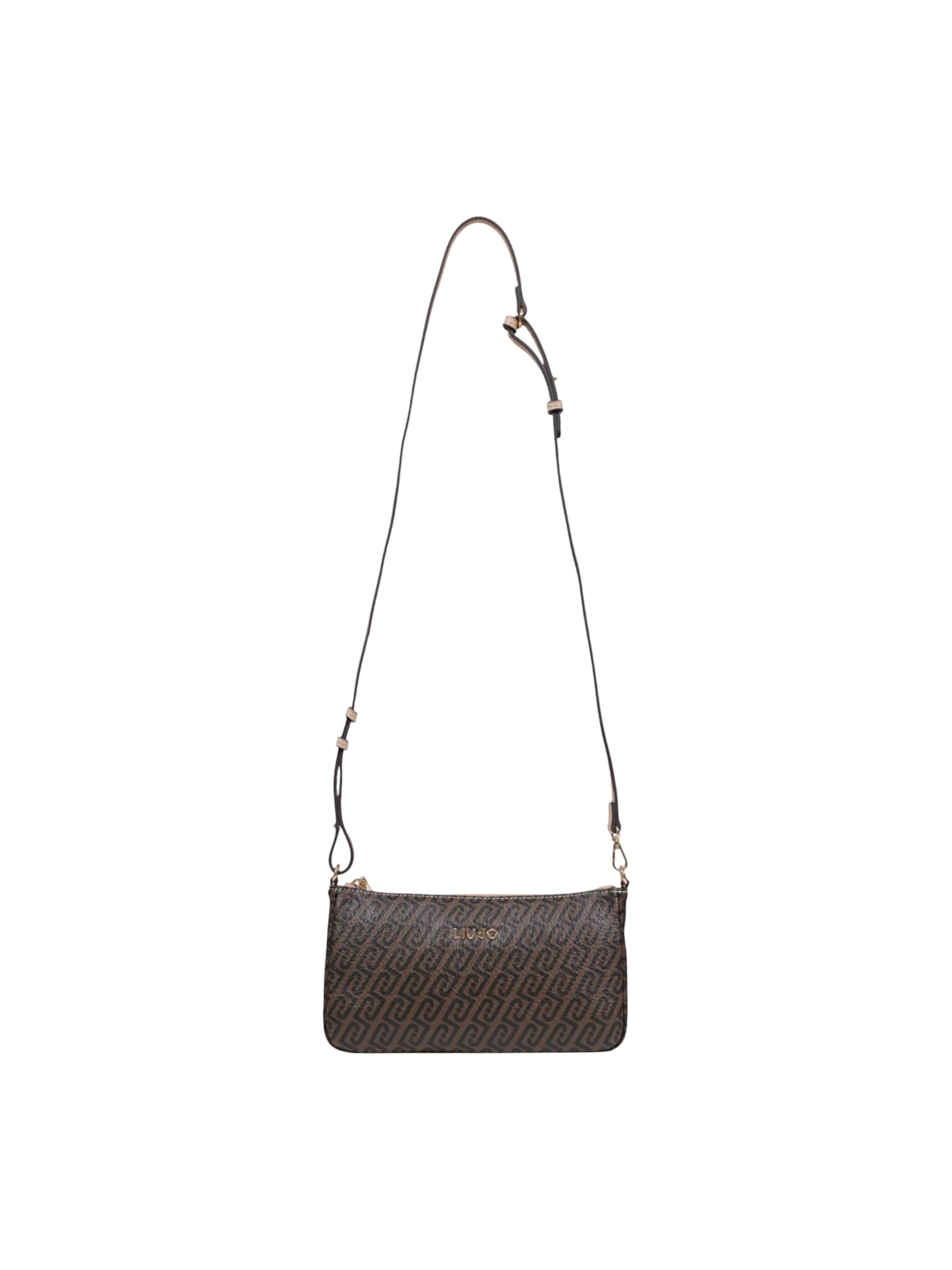 Liu Jo - Bolso de hombro en marrón: frente