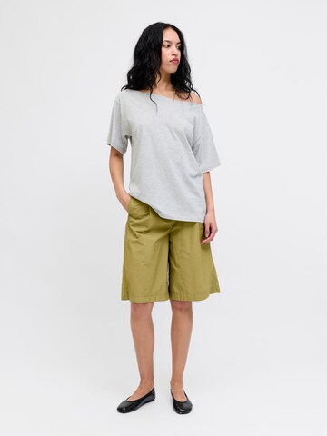 Wide Leg Pantalon à pince 'JXNellie Mika' JJXX en vert