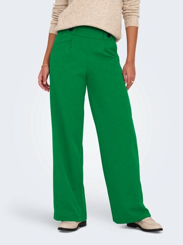 Wide leg Pantaloni cutați 'JDYGEGGO' de la JDY pe verde: față