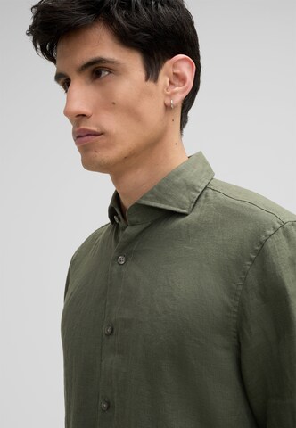 STRELLSON Slim Fit Hemd 'Ceasar' in Grün