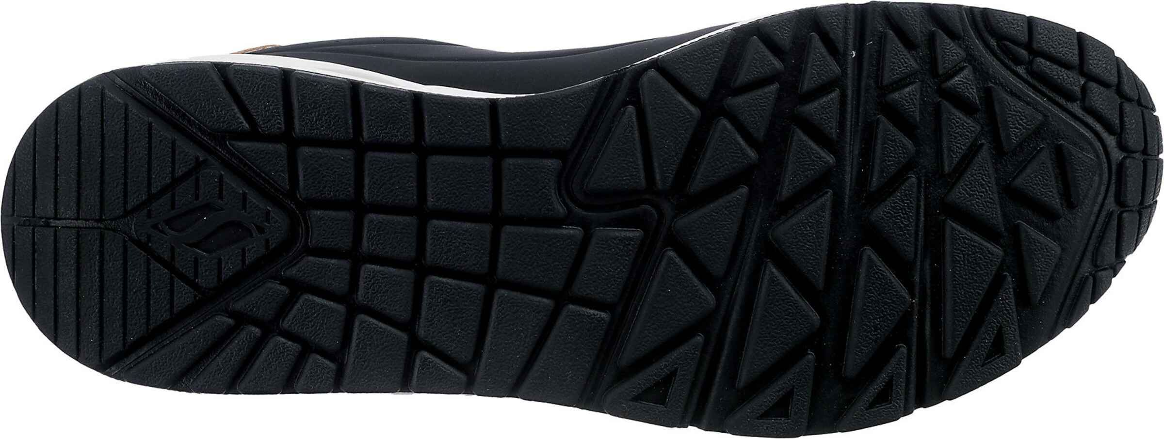 SKECHERS Matalavartiset tennarit 'Uno - Golden Air' värissä musta