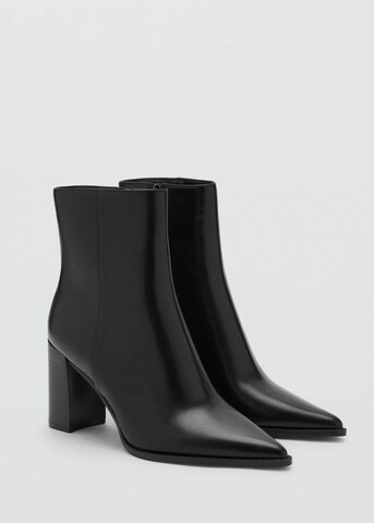 MANGO Ankle Boots 'Nino' in Black