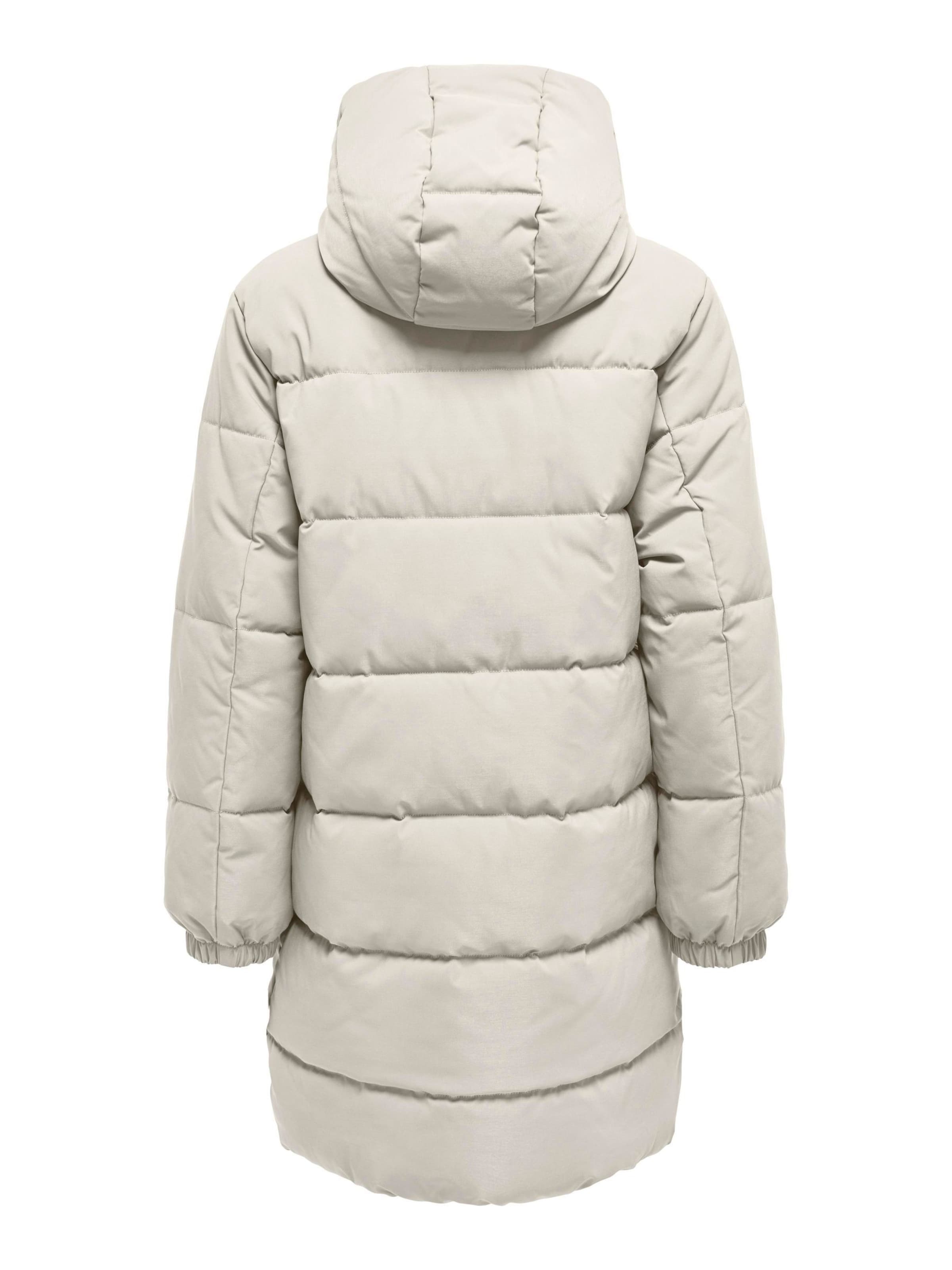 JDY Winter Jacket 'JDYAJA' in Grey