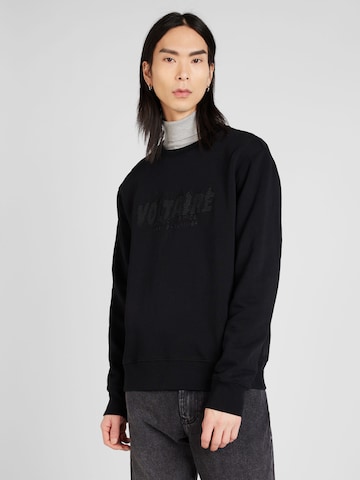 Zadig & Voltaire Sweatshirt 'SIMBA' in Black: front