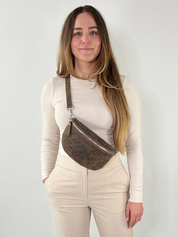 lePelou Gürteltasche 'NINO' in Braun