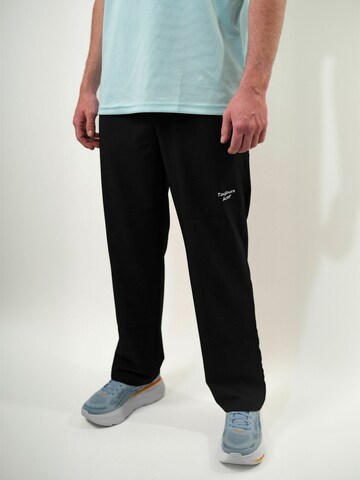 Toujours Actif Regular Trousers ' Running ' in Black: front
