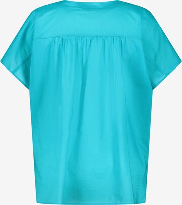 SAMOON Bluse in Blau