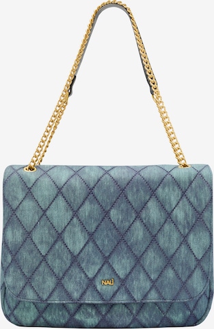 NALì Schultertasche in Blau: Vorderseite